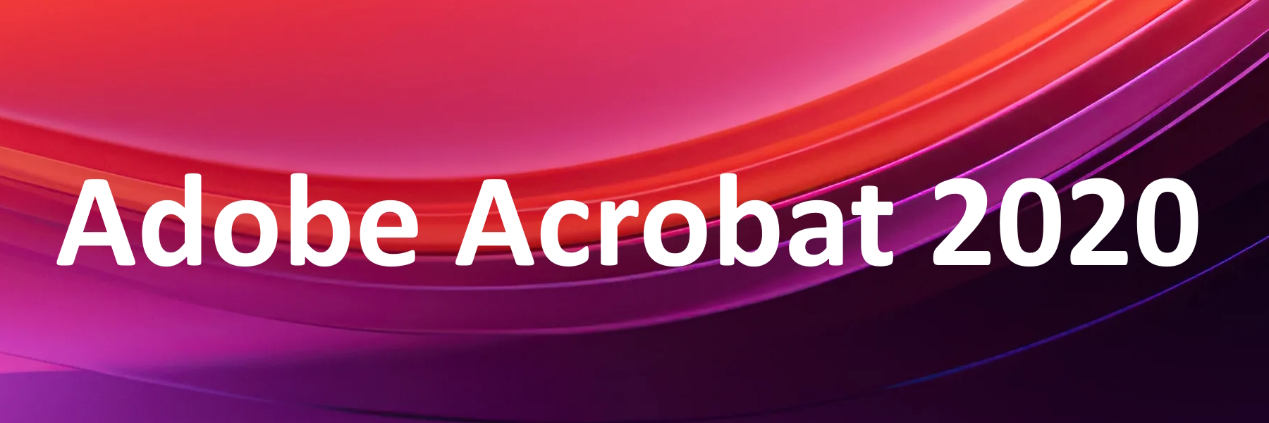 Adobe Acrobat 2020